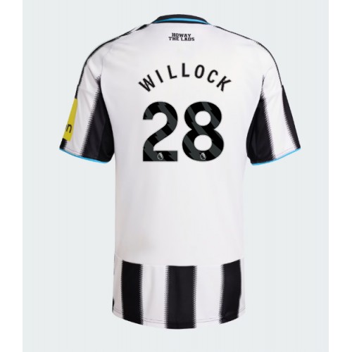 Newcastle United Joe Willock #28 Hemmatröja 2025-26 Kortärmad Newcastle United Joe Willock #28 Hemmatröja 2025-26 Kortärmad